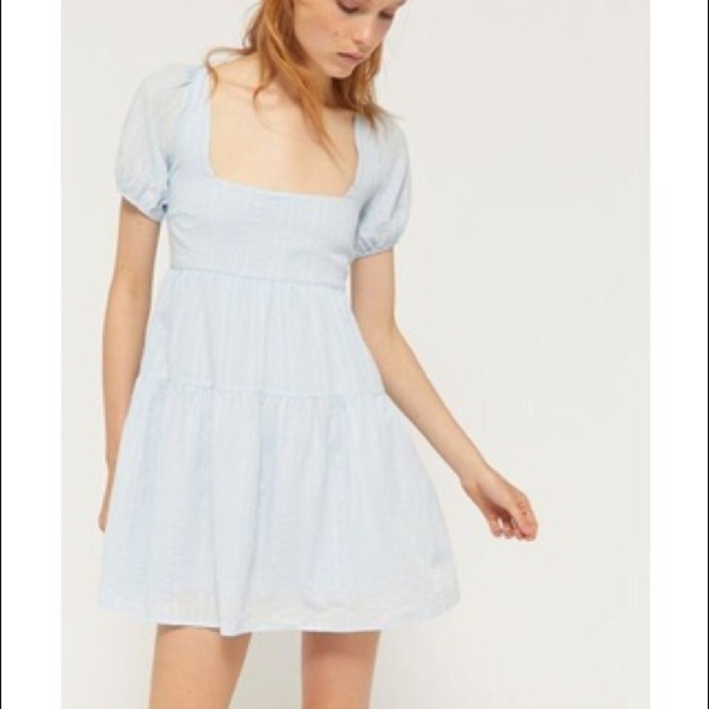 Tie Back Babydoll Dress